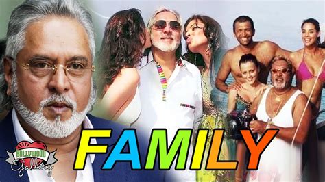 Vijay Mallya Family With Parents, Wife, Son, Daughter, Career and ...