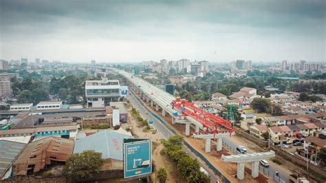 Progress on the Nairobi Expressway (July 2021) - YouTube