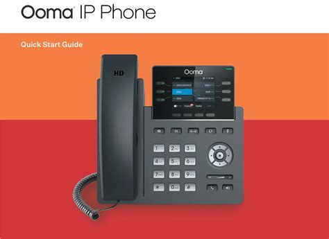 Ooma 2602 IP Phone User Guide