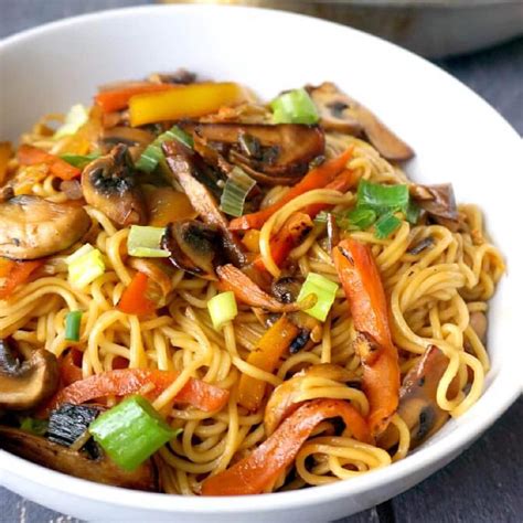 Vegetable Noodle Stir Fry - My Gorgeous Recipes