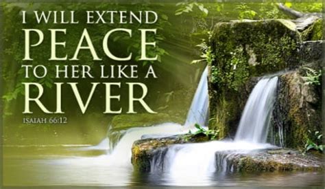 Free Peace Like River eCard - eMail Free Personalized Scripture eCards Online