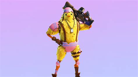 3840x2160 Resolution Cluck Outfit Skin Fortnite 4K Wallpaper - Wallpapers Den