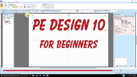 PE Design 10 (lesson 1) Introduction | Machine embroidery designs projects, Machine embroidery ...