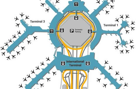 Sfo Terminal 1 Map