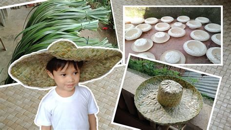 Native Hat made from Pandan leaves (Karagumoy) Philippine handicrafts - FilipinoFood.org