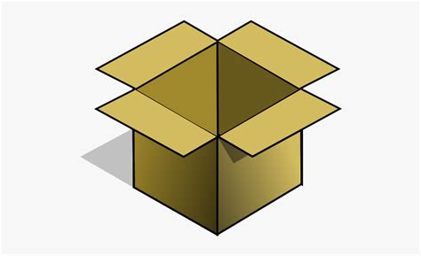 Empty Square Clipart - Box Clipart, HD Png Download - kindpng