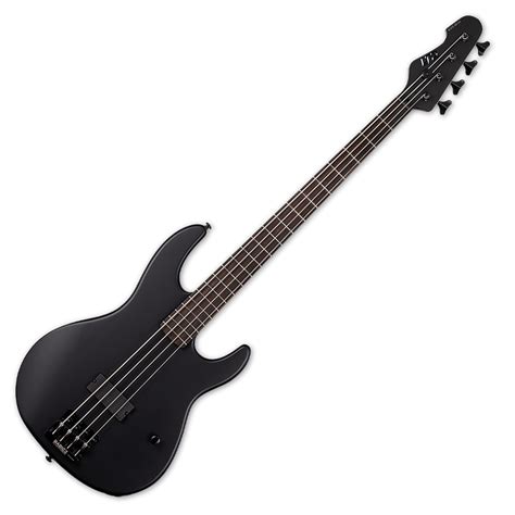 ESP LTD AP-4 Black Metal Bass, Black Satin | Gear4music