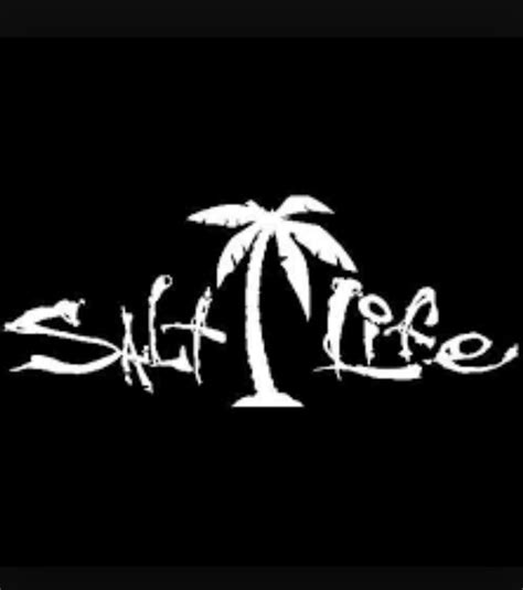 For my future keep! Salt Life decal with palm tree. | Salt life decals, Salt life stickers ...