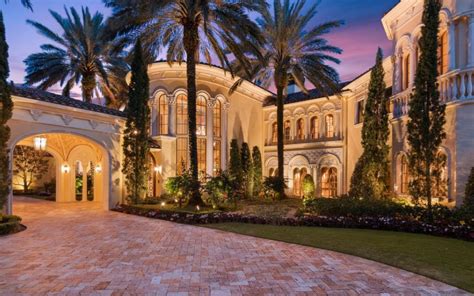 17,000 Square Foot Mediterranean Style Mansion In Jupiter, FL | Homes of the Rich