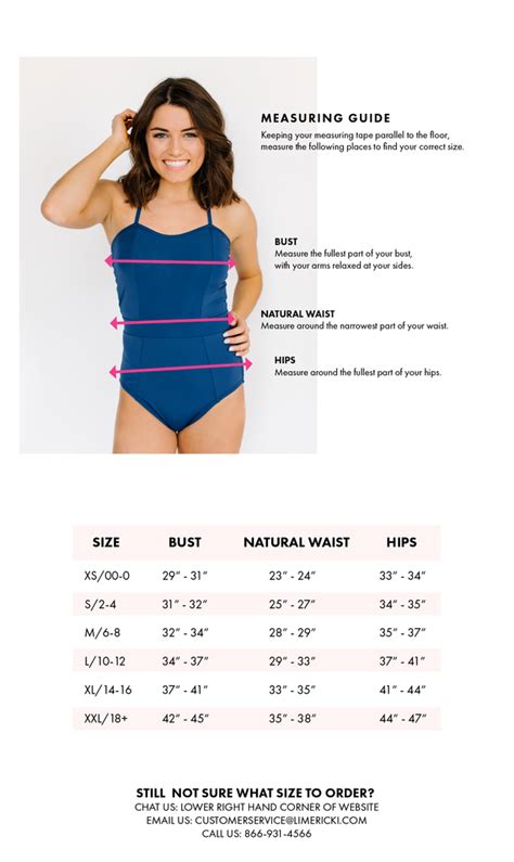 One Piece Swimsuit Size Chart - New Product Product reviews, Prices ...