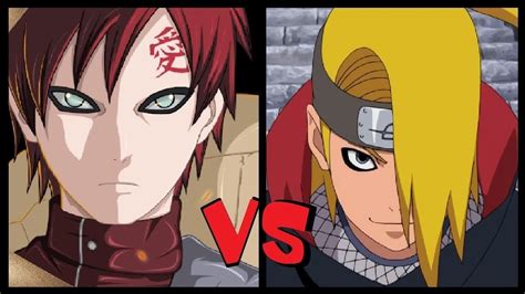 Gaara VS Deidara Naruto Shippuden Ninja Impact - YouTube