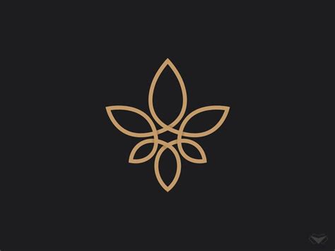 Flower Logo | Flower logo, Flower logo design, Branding design logo