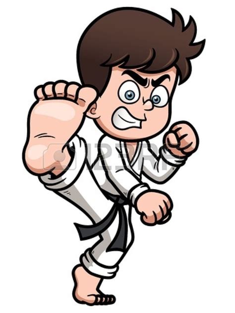 Free clipart karate