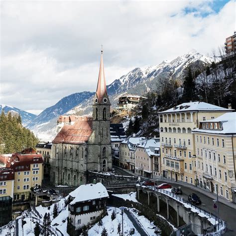 Bad Gastein, Austria Is Straight Out of a Wes Anderson Film | Ski town, Vacation spots, Skiing