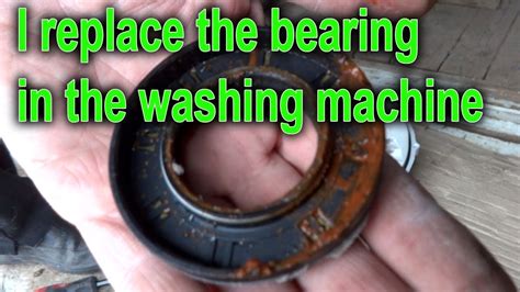 Hotpoint Washing Machine Bearings Replacement, Full Process