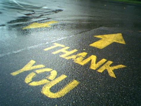 THANK YOU | I took this in a rainy supermarket car park in S… | Flickr