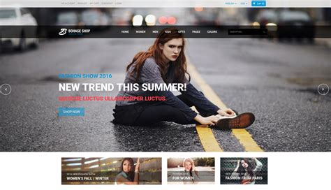 10+ Creative and Easy to Use HTML Fashion Website Templates