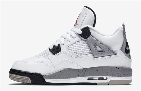 Here Are All the Kids 'White Cement' Air Jordan 4s Releasing | Sole ...