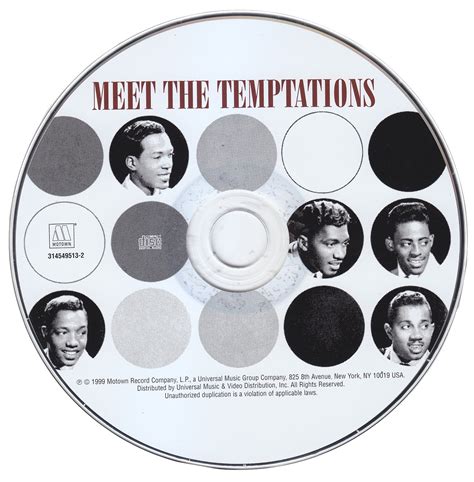 The Temptations - Meet The Temptations (1964) [1999, Remastered with ...