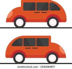 2d Cartoon Car Vector Design Stock Vector (Royalty Free) 1940584897 | Shutterstock