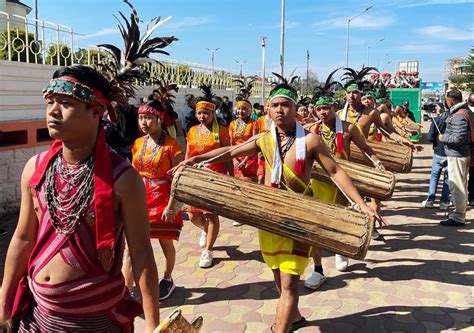 Members of the Khasi, Garo and Jaintia tribes during the Jan Jatiya Gaurav Divas - The Daily ...