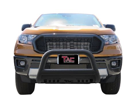 For 2019-2020 Ford Ranger 3" Texture Bull Bar Grille Guard Front Bumper Black | eBay