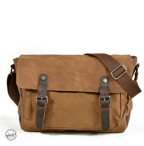 Canvas Messenger Bag - Canvas Messenger Bag | RebelsMarket