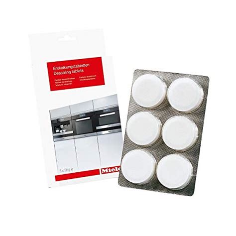 Miele Coffee Machine Cleaning Tablets (10pk) & Descaling Tablets (6pk) | Pricepulse