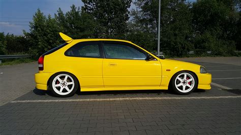 Honda Civic ej9 B16a2 Yellow (Ek4 Ek9 ej6 type r) - 7385781690 - oficjalne archiwum allegro