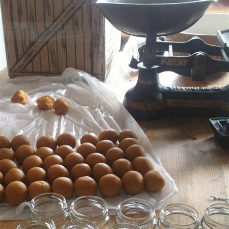 Hand Making Mustard Balls - Tewkesbury Mustard CompanyTewkesbury ...