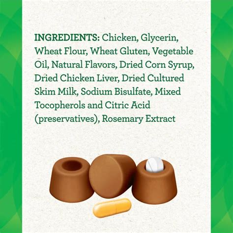 FELINE GREENIES PILL POCKETS for Cats Natural Soft Cat Treats, Chicken ...