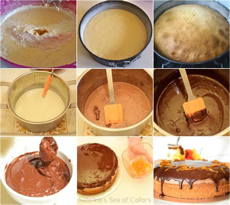 Pastel de naranja y chocolate - Sabrina´s Sea of Colors