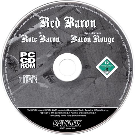 Red Baron (2005) Windows box cover art - MobyGames