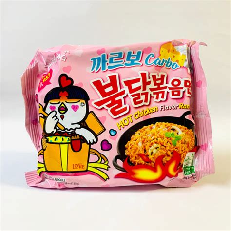 Samyang Spicy Pink Carbo Noodles | TINGTANG ONLINE