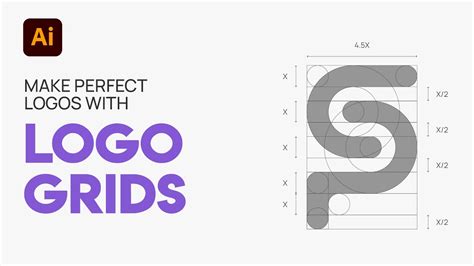 How To Design Perfect Logos Every Time Using Grids - Adobe Illustrator - YouTube