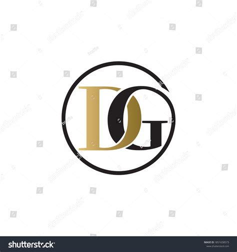 Dg Luxury Logo Design Vector Icon Stock Vector (Royalty Free ...