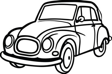 Classic Car Drawing | Free download on ClipArtMag