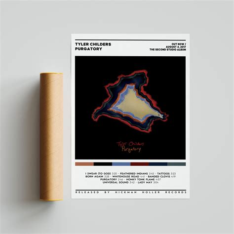 Tyler Childers - Purgatory Album Poster / Album Cover Poster / Tyler ...