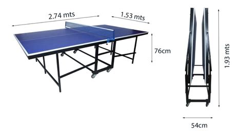 medidas de mesa de ping pong oficial plegable - Google Search en 2020 ...