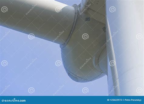 Wind Turbine from Aerial View Stock Image - Image of wind, turbine ...