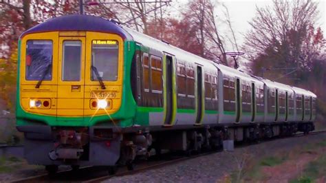 London North Western Railway 319216 At St Albans Abbey & Foot Crossing - YouTube