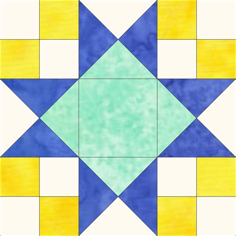 Pamelaquilts: Twinkle Star - Quilter's Recipe Box - Alternate for Quarter Square Triangle Unit