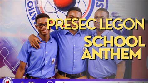 PRESEC Legon Boys school anthem -odade3 - YouTube