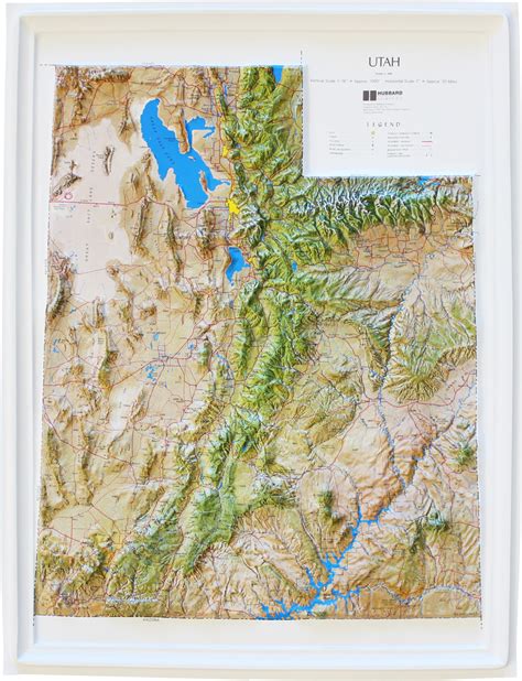 Buy Utah Relief Map | Flagline