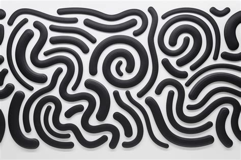 Josh Sperling: Geometric Weaves and Squiggle Games at Perrotin Paris ...