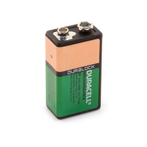 Rechargeable Battery PP3 - 9V - Duracell NiMH 18646 | BES.co.uk