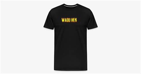 waduhek shirts | WADU HEK SHIRT TEXT - Mens Premium T-Shirt