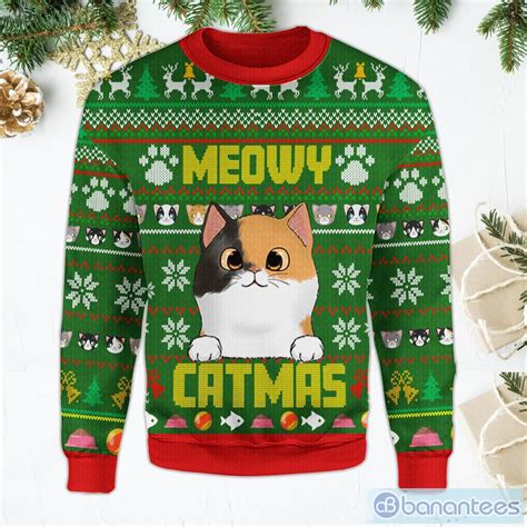 Cat Christmas Sweater