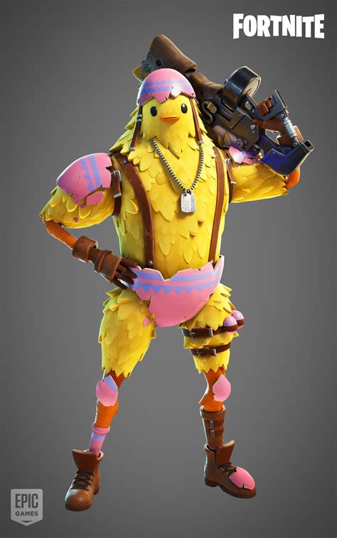 ArtStation - Fortnite | Cluck Skins