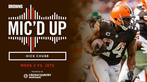 Nick Chubb Mic'd Up vs. Jets